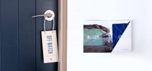 do not disturb sign design with sailing rope, nautical door hanger for hotel guest rooms, creative key card packet