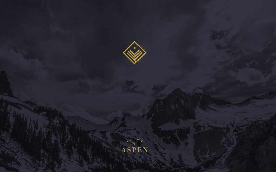 Inn at Aspen brand identity, logo design and visual language, Buttermilk Mountain in Aspen, Colorado, CO